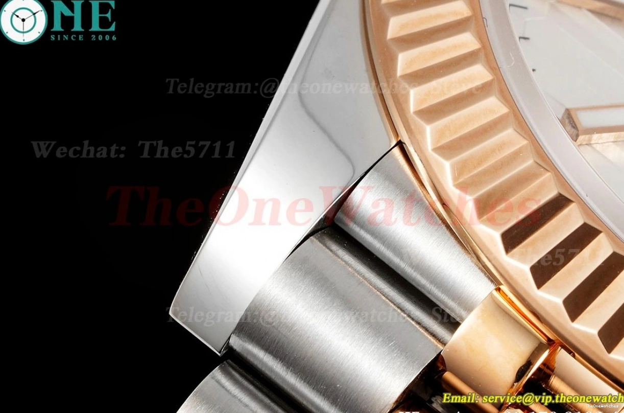 126331 VS3235 Textured Silver Dial Datejust VSF 41mm RG Jub SS 0414